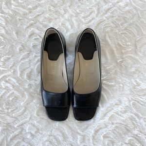 Joan Helpern Open Toe Pumps